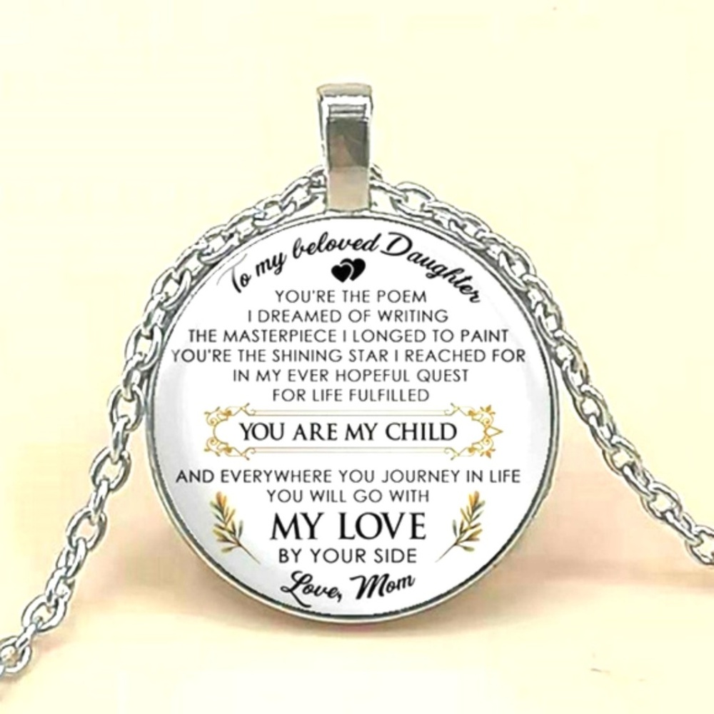 My Beloved Daughter Necklace from Mom